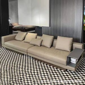 <span class=keywords><strong>Divano</strong></span> Minimalista di Alta Qualità con Più Posti e Ampie Tasche sui Sedili per <span class=keywords><strong>il</strong></span> Soggiorno della Villa - Product Image 2