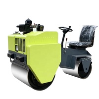 Échantillon GRATUIT – Compacteur routier vibrant Changchai à double tambour, haute efficacité, 550 kg, 700 kg, 1 tonne