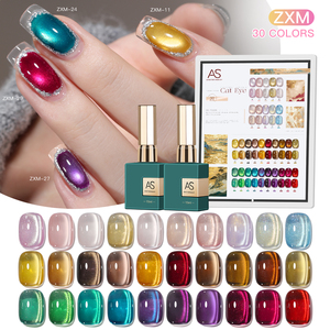 Set de Esmalte de Uñas en Gel Ojo de Gato Star River de 30 Colores, 15ml, Gel Magnético con Cuentas de Vidrio, Semipermanente, Removible con UV, para Salón de Uñas - Product Image 1