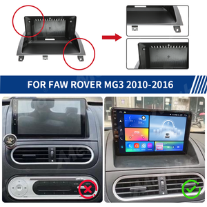 Meihua Universal 9 pulgadas coche Android REPRODUCTOR DE DVD marco Auto Radio Panel para ROVER MG3 2010-2016 - Product Image 4
