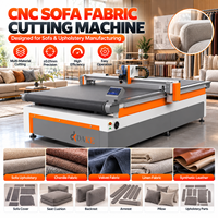 Mesin Pemotong Kain Pelapis Poliester CNC Otomatis dengan Konveyor untuk Pembuatan Sofa