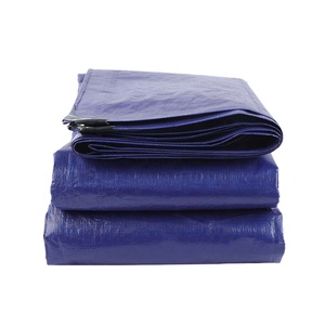Bâche en PE recyclé haute résistance, <span class=keywords><strong>toile</strong></span> imperméable pour toiture, agriculture, industrie, couvertures extérieures 4x5m, couleur foncée - Product Image 3