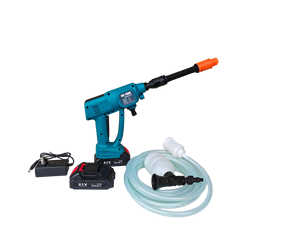 21V Brushless Cordless High Pressure <b>Washer</b> 4 Stage Booster Pump Long Lasting Battery High Pressure <b>Washer</b> for Car Cleaning - Product Image 4