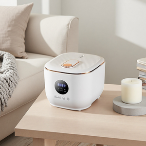 Olla <span class=keywords><strong>Arrocera</strong></span> Eléctrica de 110V, 3L, Revestimiento Antiadherente de Cerámica Esmaltada, Función Baja en Azúcar, Temporizador Preestablecido de 24H, Función Mantener Caliente de 8H, para 1 a 6 Personas - Product Image 1