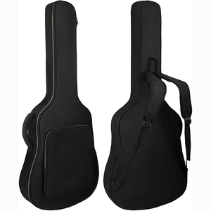 Échantillon gratuit sac de guitare pour instrument de musique rembourrage en tissu souple housse de protection en mousse imperméable pour guitare - Product Image 2