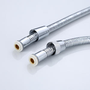 Manguera de Ducha Chenlu de Acero Inoxidable de 1.5m, Flexible y Electrochapada, con Doble Ranura y Tapa de Media Flor - Product Image 2