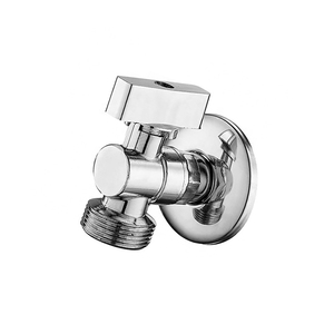 Material de Fontanería, Asa de Zinc pulido y cromado, Válvula angular, <span class=keywords><strong>agua</strong></span>, OEM, Manual General, servicios OEM - Product Image 4