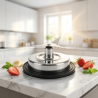 Base de lame de mixeur électrique robuste pour usage domestique, en acier inoxydable, pièces de rechange pour mélangeur industriel, assemblage haute vitesse