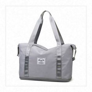 Sac de sport pliable imperméable personnalisé, sac de voyage à bandoulière, sac de sport de plein air, sac de voyage en nylon - Product Image 2