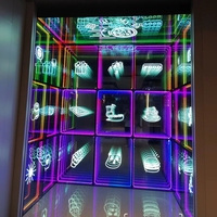 Haute qualité Portable Infinity 3D RGB LED carreaux de piste de danse ABYSS mat Abyss boîte de nuit Disco plancher IP65 DMX512 lumières de scène