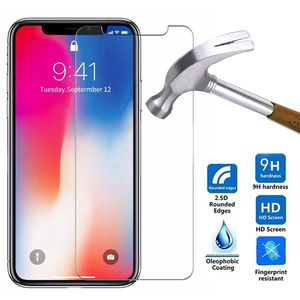 Protecteur d'écran en verre trempé transparent 9H pour <span class=keywords><strong>iPhone</strong></span> 16 15 Pro Max 14 Plus 13 12 11 XR XS <span class=keywords><strong>6</strong></span> <span class=keywords><strong>7</strong></span> 8-Packaged - Product Image 2