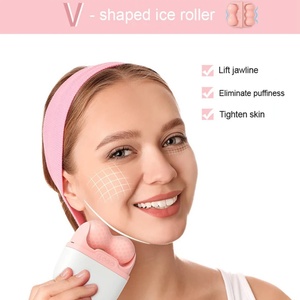 Custom logo Home Fitness Use Ice Roller Face Body Massager Facial Massage <b>Instrument</b> - Product Image 4