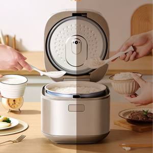 Cuiseur à riz Midea 4L carré en acier inoxydable avec minuterie intelligente et revêtement antiadhésif pour la maison et les dortoirs - Product Image 2