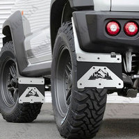 Accessoires tout-terrain 4x4 4 pièces Garde-boue avant et arrière pour Suzuki Jimny