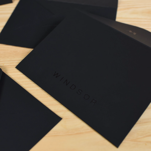 Biglietti di ringraziamento personalizzabili in carta kraft orizzontale con buste adesive bifacciali stampate, <span class=keywords><strong>che</strong></span> possono contenere - Product Image 5