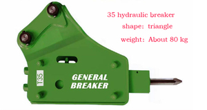 Venta Directa de Fábrica: Martillo Hidráulico 35 para Excavadora, Demolición de Concreto, Apto para Varias Marcas de Excavadoras - Product Image 2