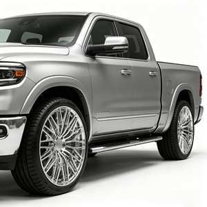 ล้อแม็กซ์ขัดเงาขนาด 17 19 20 21 22 24 นิ้ว 26x12  5x114.3 5x112 5x130 สำหรับรถ Silverado 1500 - Product Image 1
