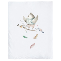 Explorer Birds SET Couette et pare-chocs 100% coton pour plate-forme de forage minier
