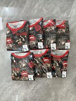 Klaar om te verzenden Unisex Kinderen Bamboe Zachte Print Pyjama's Mystery/Blind Box Halloween Kerst Slaapkledij Jongens Meisjes Personage