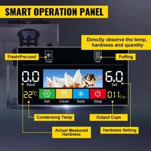 เครื่องทำไอศกรีมเชิงพาณิชย์ YKF-8228H 2450วัตต์20-28L/ชม. พร้อม2 + 1รสชาติผสม - Product Image 4