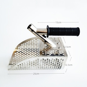 Pala y Cuchara de Acero Inoxidable JSRECO para Detector de Metales, 25x13x13cm, para Búsqueda de Tesoros en Playa y Bajo el Agua, OEM ODM - Product Image 2