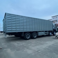 Camion de transport de marchandises en vrac Sinotruk HOWO 8x4 12 roues avec ridelles hautes, moteur diesel 380 CV