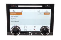 Nouveau panneau de commande AC tactile LCD pour Land Rover Range Rover Vogue L405 13-17, avec maintien du lecteur CD de la voiture