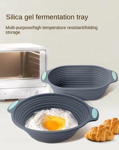 Hot Sale Wholesale Food Grade Silicone Foldable Bread Proof Tray Easy Storage and Efficient Fermentation <b>Baking</b> & <b>Pastry</b> <b>Tool</b> - Product Image 2
