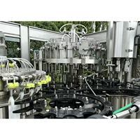 Máquina Monobloque Automática de Enjuague a Contrapresión, Llenado y Tapado de 4000 BPH para Cerveza Artesanal en Envases Metálicos de 1L