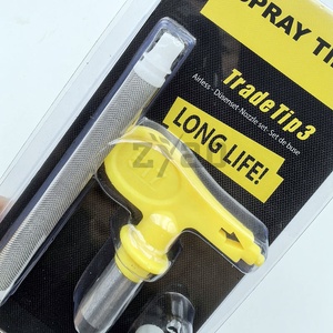 Airless sơn phun màu vàng đảo ngược <span class=keywords><strong>tip</strong></span> vòi phun sơn súng phun lời khuyên với bộ lọc - Product Image 2