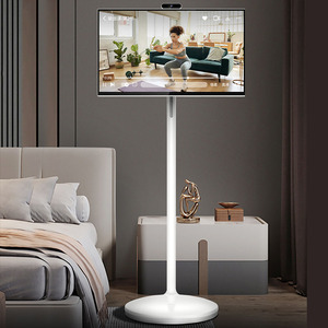 TV Móvil Android 12 con NFC de 32 Pulgadas, Soporte de Piso, Pantalla LCD Digital, Animación, TV Portátil <span class=keywords><strong>para</strong></span> Oficina, Centro Comercial y Hogar - Product Image 5