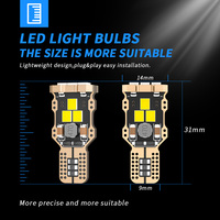 DXZ, 2 uds., 12-24V, luz LED para matrícula de coche sin Error para VW Touran Golf Boy Jetta MK5 T5 Passat Cimousint SKODA Superb