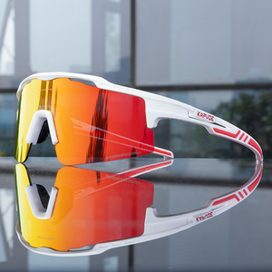 Kapvoe Cycling <b>Glasses</b> Full Rim Spherical Polycarbonate Lens Anti Slip UV Protection For Men Cycling - Product Image 1