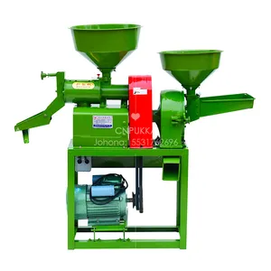 Automatic Rice Mill Machine energy-saving household mini rice mill milling machine