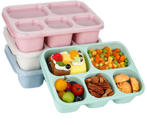 Lonchera de Tres Compartimentos para Envasado de Alimentos, Venta Directa de Fábrica, Modelo L0384 - Product Image 1