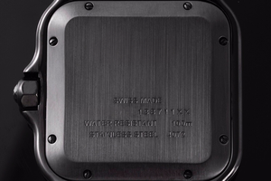 นาฬิกากลไกอัตโนมัติที่ทันสมัยและหรูหรา กระจกคริสตัลแซฟไฟร์ หน้าปัดลายดวงอาทิตย์สีดำ - Product Image 5