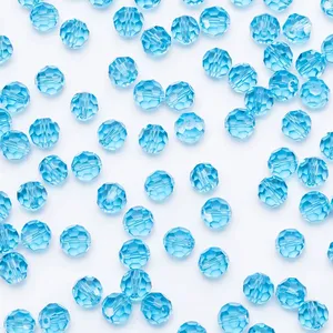 3 4 6 8mm Österreich Runde Facette Kristall perlen für die Schmuck herstellung Armband Diy Zubehör Glas Spacer Lose Perlen