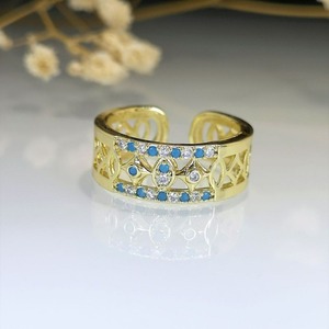Anello Aperto con Design Cavo Stile Geometrico Accessori di Moda per Donne - Product Image 4