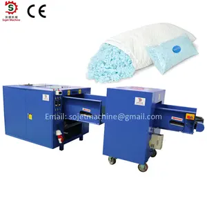 Recycled Memory Foam Cutting Machine Mattress Fabric Shredding Machine with CE Qualification