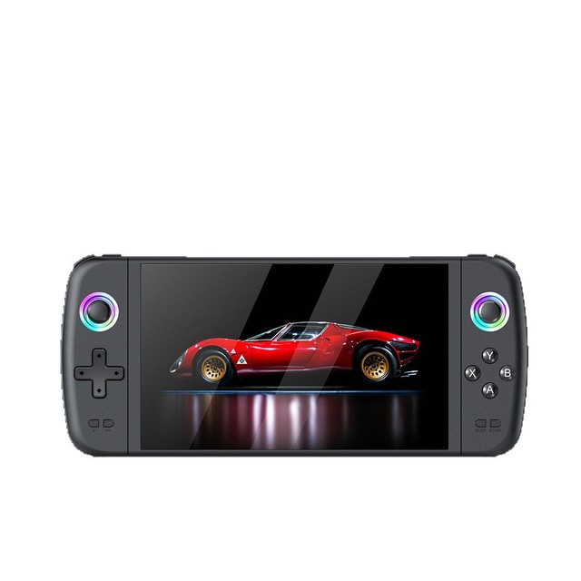 Cross-Border Exclusive Supply New M27 Color Screen Handheld Game Console 7inch Dual Wireless Controllers 64GB 20000-30000 Games