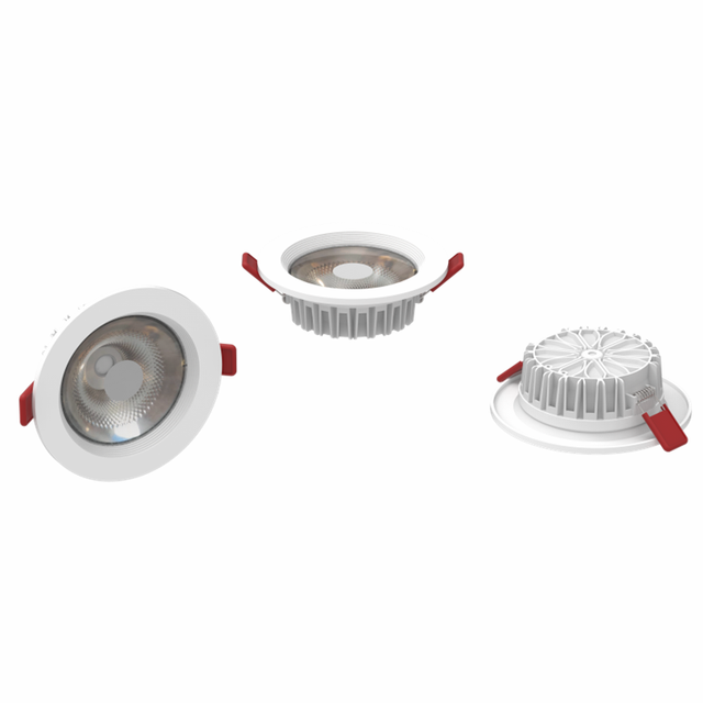 LED Spotlight 10W 20W 30W Modern Recessed Round Aluminum Ceiling Indoor Dimmable 6000K Daylight IP20 1200 Lumens