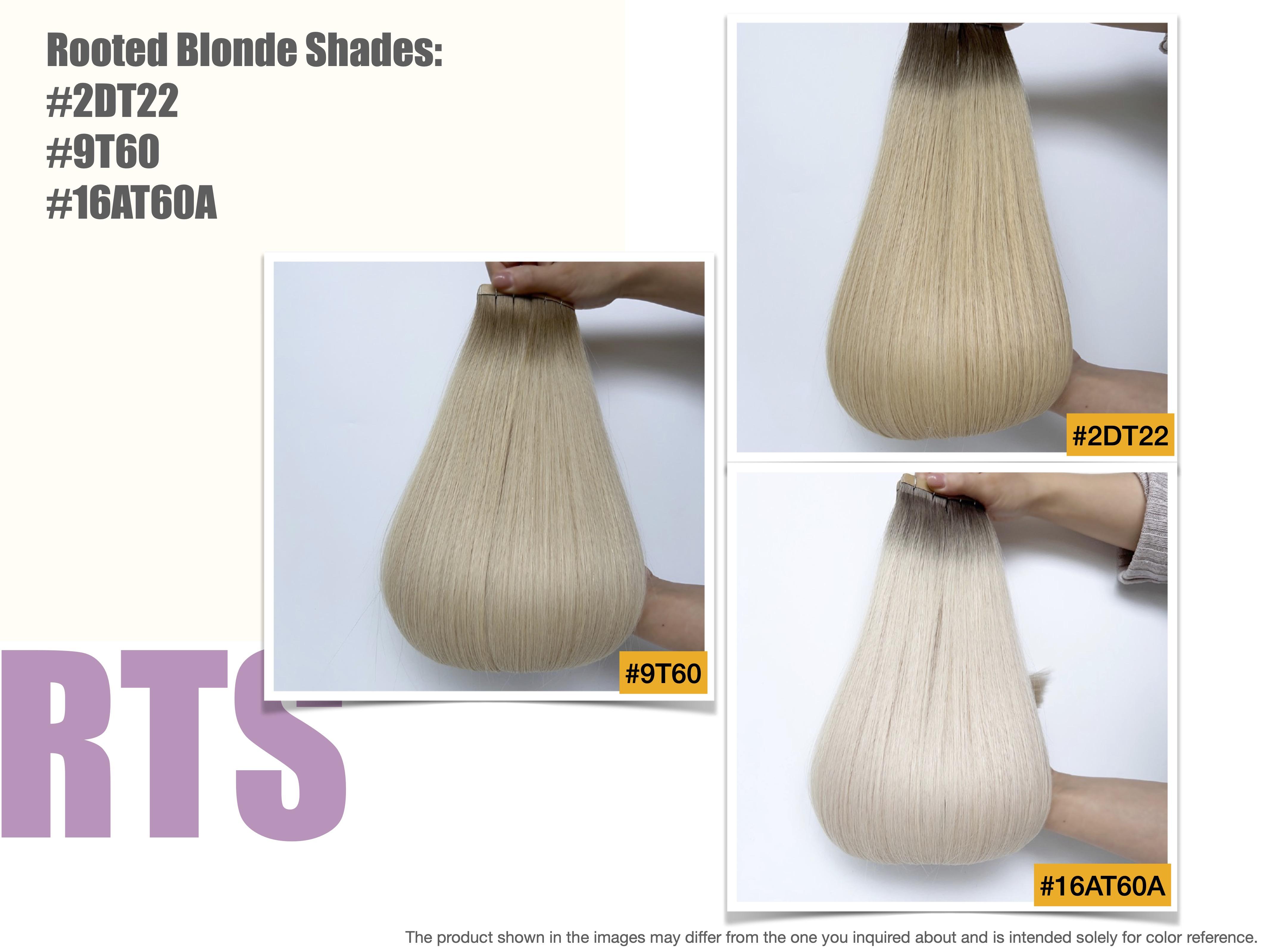 Premium Quality Cuticle Intact Rooted Blonde