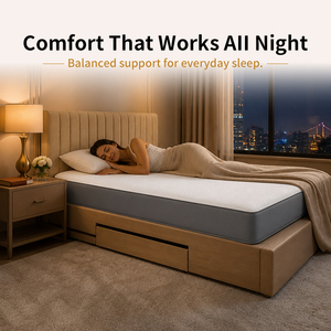 <b>Memory</b> Foam Mattress in a <b>Box</b> with Support Foam Layer for School Hospital Bedroom - Product Image 3