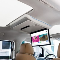 Sistema de Entretenimiento para Auto Android de Alta Gama D9, Monitor de Techo con Pantalla Táctil Android TV, Monitor Android RSE para Asiento de Auto