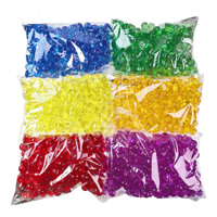 Pions de jeu en plastique translucide personnalisés, multicolores, jetons de jeu de société pour l'échecs et les jeux de société