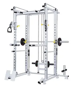 Zware Kracht Trainer Power Cage Home Vrije Gewichten Trainingsapparatuur Squat Rack Apparatuur