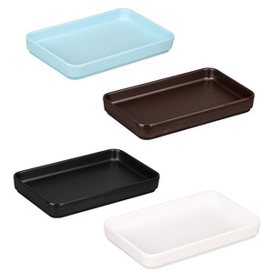 Plato Rectangular de Melamina Imitación Porcelana para Hot Pot, con Diseño de Montaña y Brisa Montañesa, de Mountain Factory, con Diseño de Res y Leche - Product Image 5