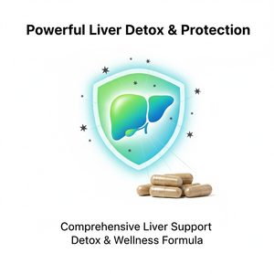 Capsules de détoxification et de réparation du foie pour adultes, nettoyage en profondeur des cellules hépatiques, réparation, ingrédients végétaux entièrement naturels, sans gluten, végétarien, GMP - Product Image 3