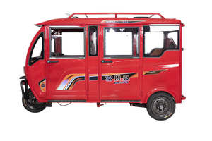 Véhicule touristique à carrosserie fermée FGQ Tuk-tuk pour 4 passagers, transport sur courte distance, véhicule électrique à trois roues - Product Image 2