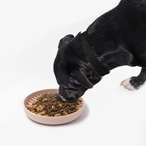 OEM Eco-Life Modern Solid Rounded Maze Slow Feeder Dog & <b>Cat</b> Lick <b>Mat</b> Non-slip Silicone Waterproof Food Grade Enrichment Bowl - Product Image 6